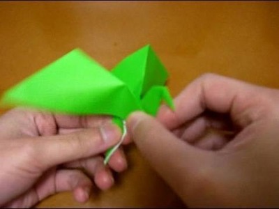 Origami flapping bird 2