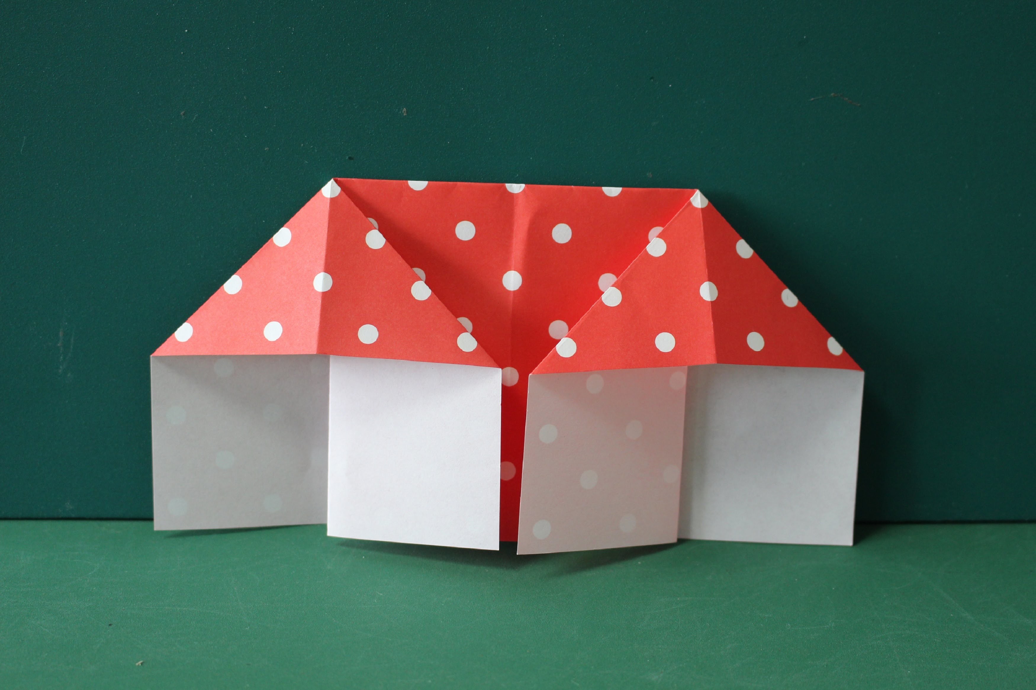 Origami House 折り紙 家 の折り方