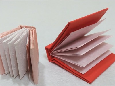 Origami Mini Book Tutorial 摺紙書本教學(5頁) Mini libro de papel #折紙书本 ミニ本を折り紙で簡単に折る