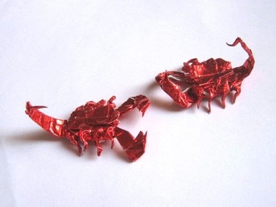 Origami Scorpion by Robert J. Lang (Part 6 of 7)