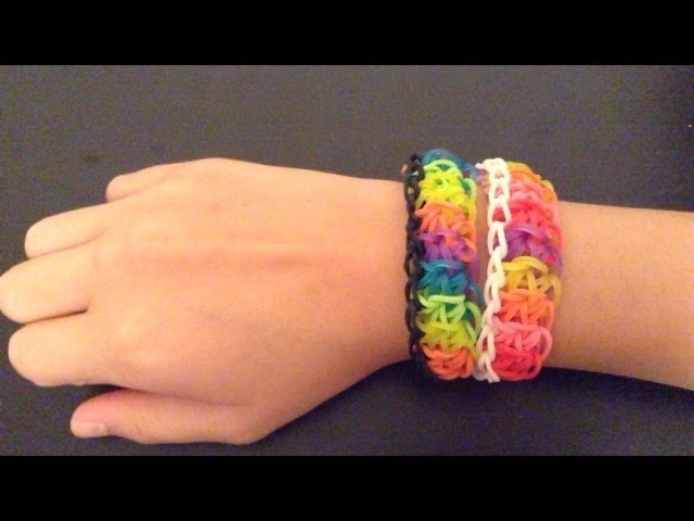 Rainbow Loom: Sideways Top (Original Design)