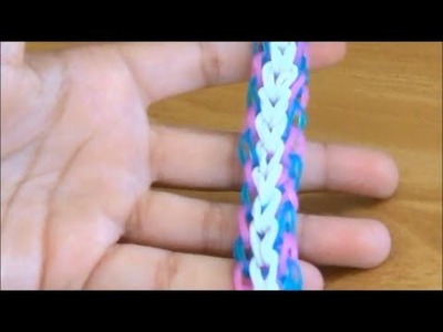 Rainbow Loom, Zippy Zien Bracelet(ORIGINAL DESIGN)