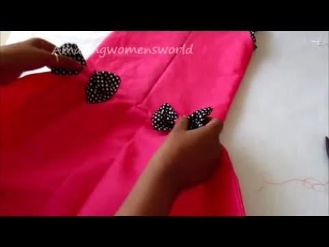 Simple Baby Frock. Dress Cutting and Stitching in Hindi - Complete Tutorial
