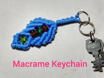 Simple Macrame Keychain Full Part