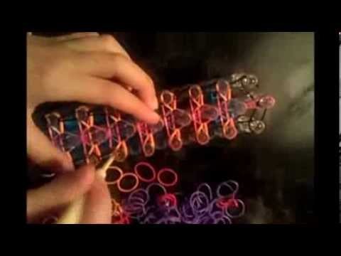 Triple Twister bracelet on the Rainbow Loom