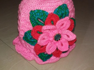 Woolen cap Design for girl