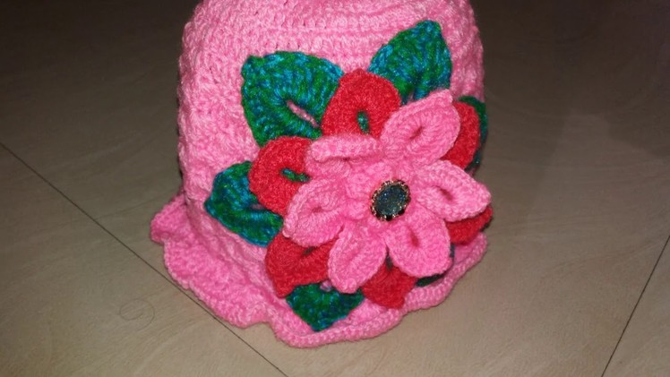 Woolen cap Design for girl