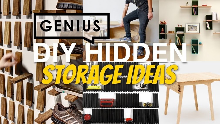 20 Smart DIY Hidden Storage Ideas that Keep Clutter in Check