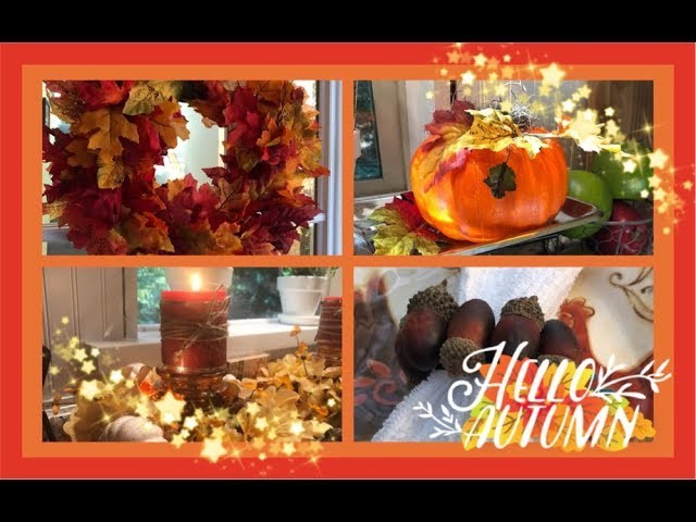 ~4 Fabulous Fall DIY’s~ Dollar Tree Autumn Room Decor ~
