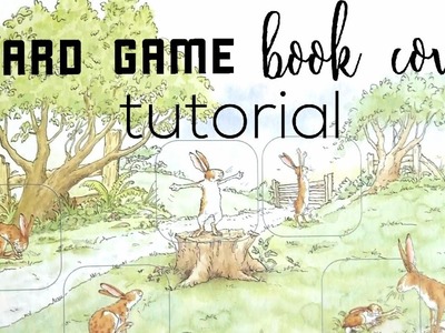 Book Cover Tutorial Using a Game Board (Bare Bones) - Fly the Coop Friday