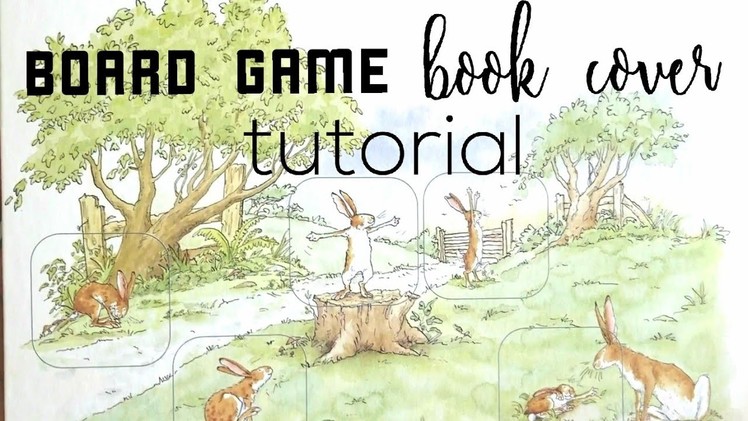 Book Cover Tutorial Using a Game Board (Bare Bones) - Fly the Coop Friday