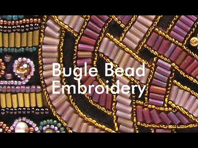 Bugle Beads in Bead Embroidery
