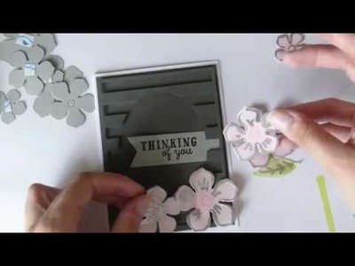 Card Making with Aliexpress|| Heat embosssed vellum flowers || May 2018