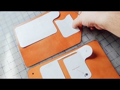 Designing and making a new leather wallet from scratch