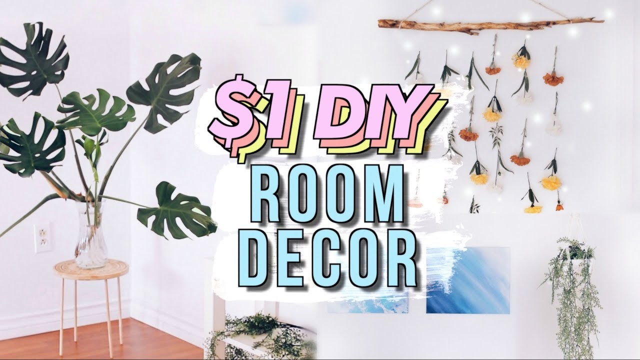 DIY Dollar Store Room Decor (Studio Room Makeover Part 3), JENerationDIY