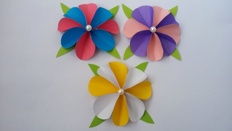DIY: Paper Flower!!! How to Make Easy & Beautiful Paper Flower!!!