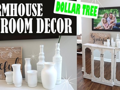 Dollar tree farmhouse room decor vases