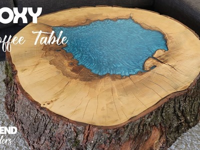 Epoxy Coffee Table (OUR FIRST TRY AND IT LOOKS AMAZING!)