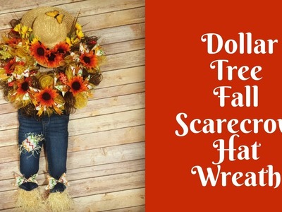 Fall Crafts: Scarecrow Hat Wreath