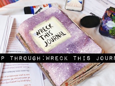 Flick through my completed wreck this journal pages