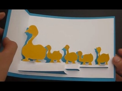 Four Little Ducks Pop Up Cards Tutorial