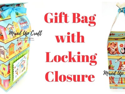 Gift Bag with Locking Closure