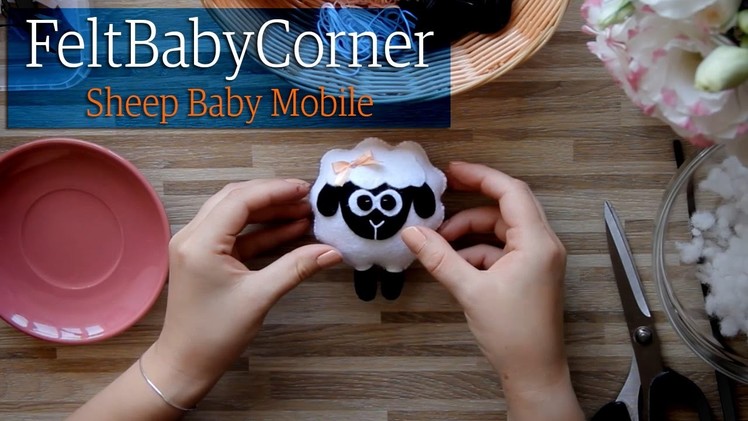 ! Handmade Baby Mobile from FeltBabyCorner (Timelaps) !