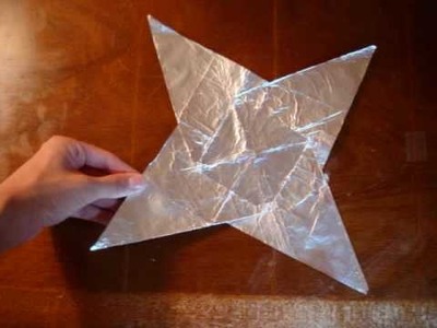 How to make a Origami ninja star out of metal