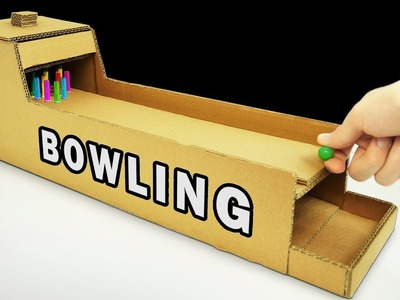 How to Make Bowling Ball Game from Cardboard