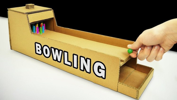 How to Make Bowling Ball Game from Cardboard
