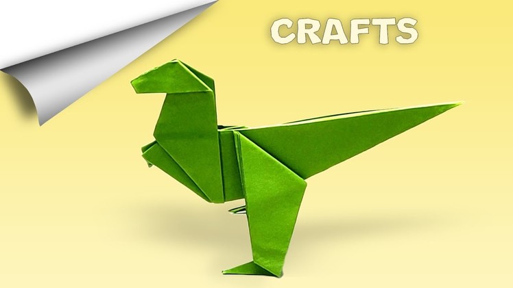 How to make Dinosaur Paper craft | DIY crafts | minute crafts for kids | easy origami
