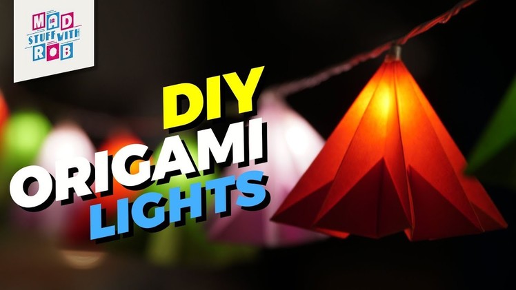 How to Make Origami Lights | Independence Day Special