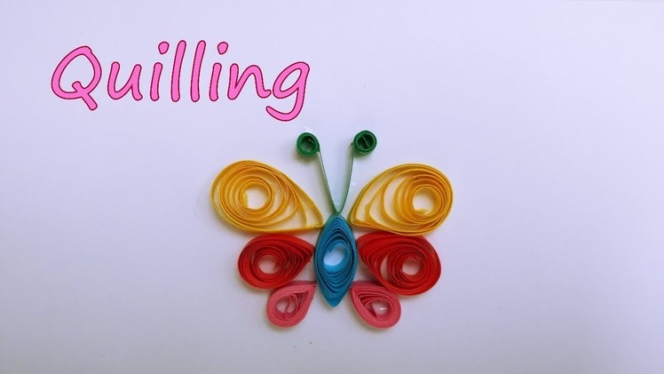 How to make Quilling Butterfly