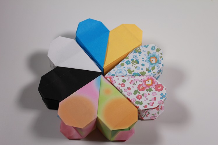 How to Origami Heart Box