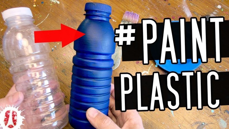 HOW TO Paint On PLASTIC (Bottles, Pots, Jars, Etc) #crafts #artsandcrafts