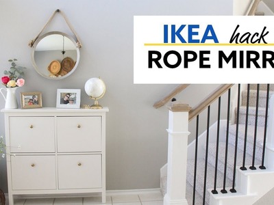 IKEA HACK - Rope Mirror