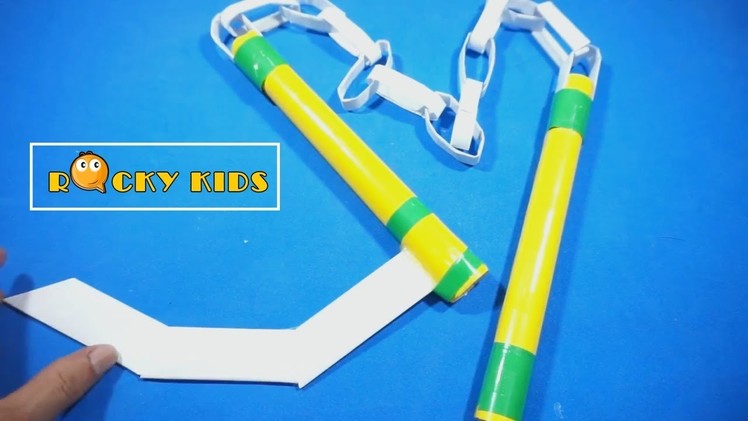 Make paper ninja weapon - Ninja turtles weapons – Easy way to make