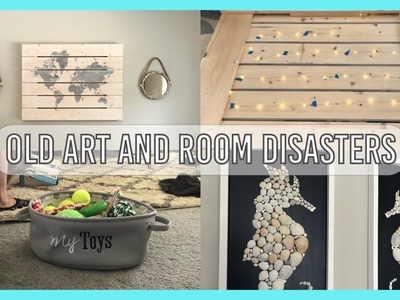 Mini Projects Vlog - Wall Art Projects and Room Disasters!