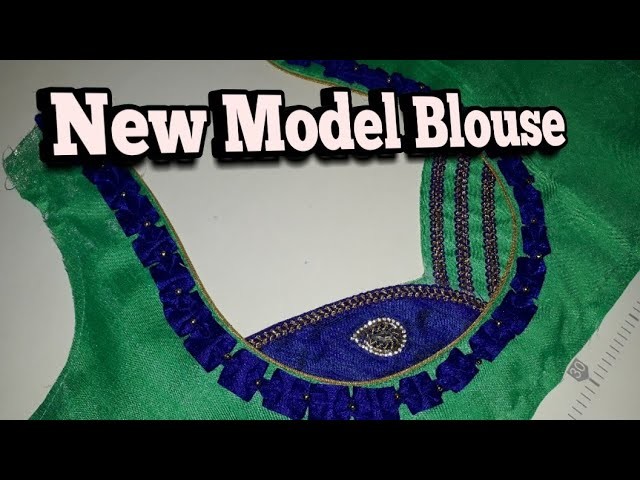 New model BLOUSE DESIGN cutting and stitching
