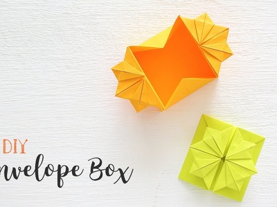 Origami Box Envelope Tutorial | DIY | Craft Ideas