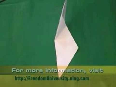 Origami Folding Instructions - Basic Folds - Part 2