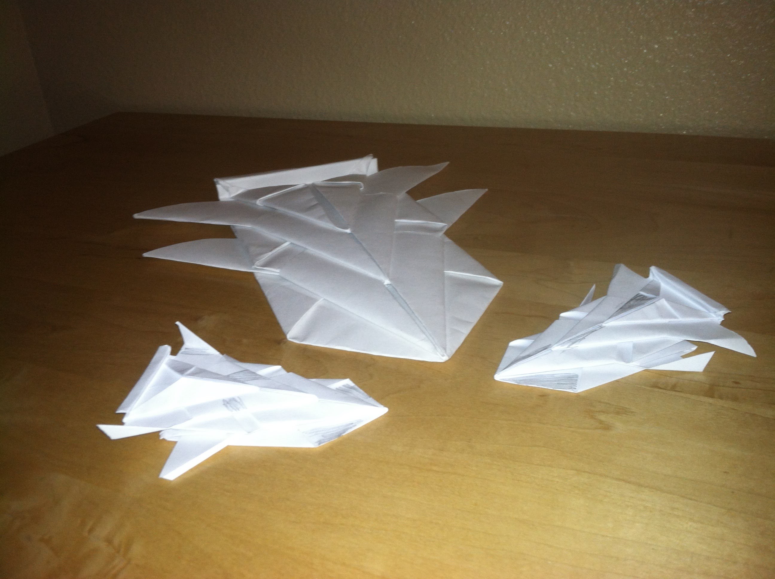 Origami: Four Winged Crash Gear.Jet + How to play it!