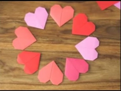 Origami hati - love - jantung