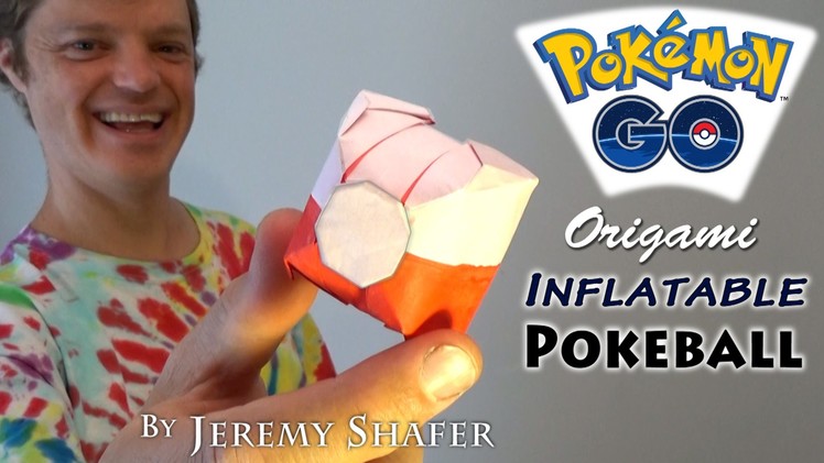 Origami Inflatable Pokeball