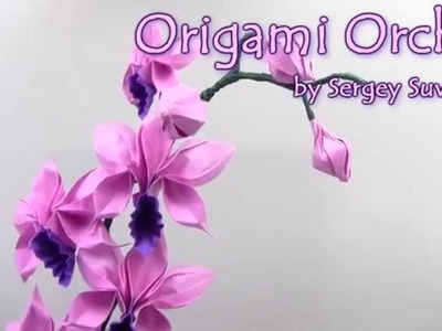 Origami Orchid by Suvorov Sergey- Yakomoga Origami