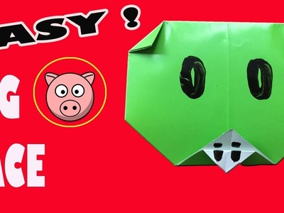 ORIGAMI PIG FACE
