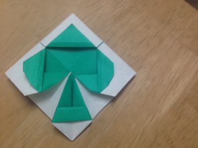Origami Spade - Playing Card Symbol Tutorial