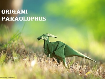 Origami video dinosaur - Parasauolopus