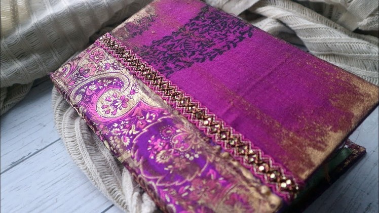 Pretty in Purple Floral Junk Journal - Nevermore Creations DT Project