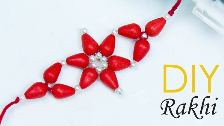 Rakhi Making ideas For Raksha Bandhan | How to make rakhi at home | rakhi design | Beads art